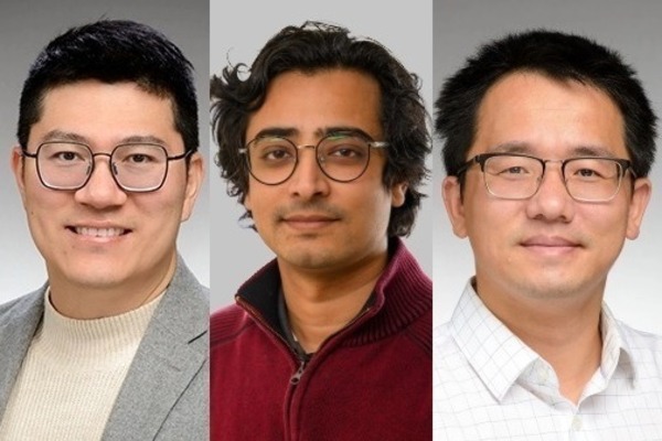 Combined headshots of Chen, DasGupta, and Fu
